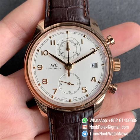 ZF Quality Replica Portugieser IW390301 Chrono Classic 42 